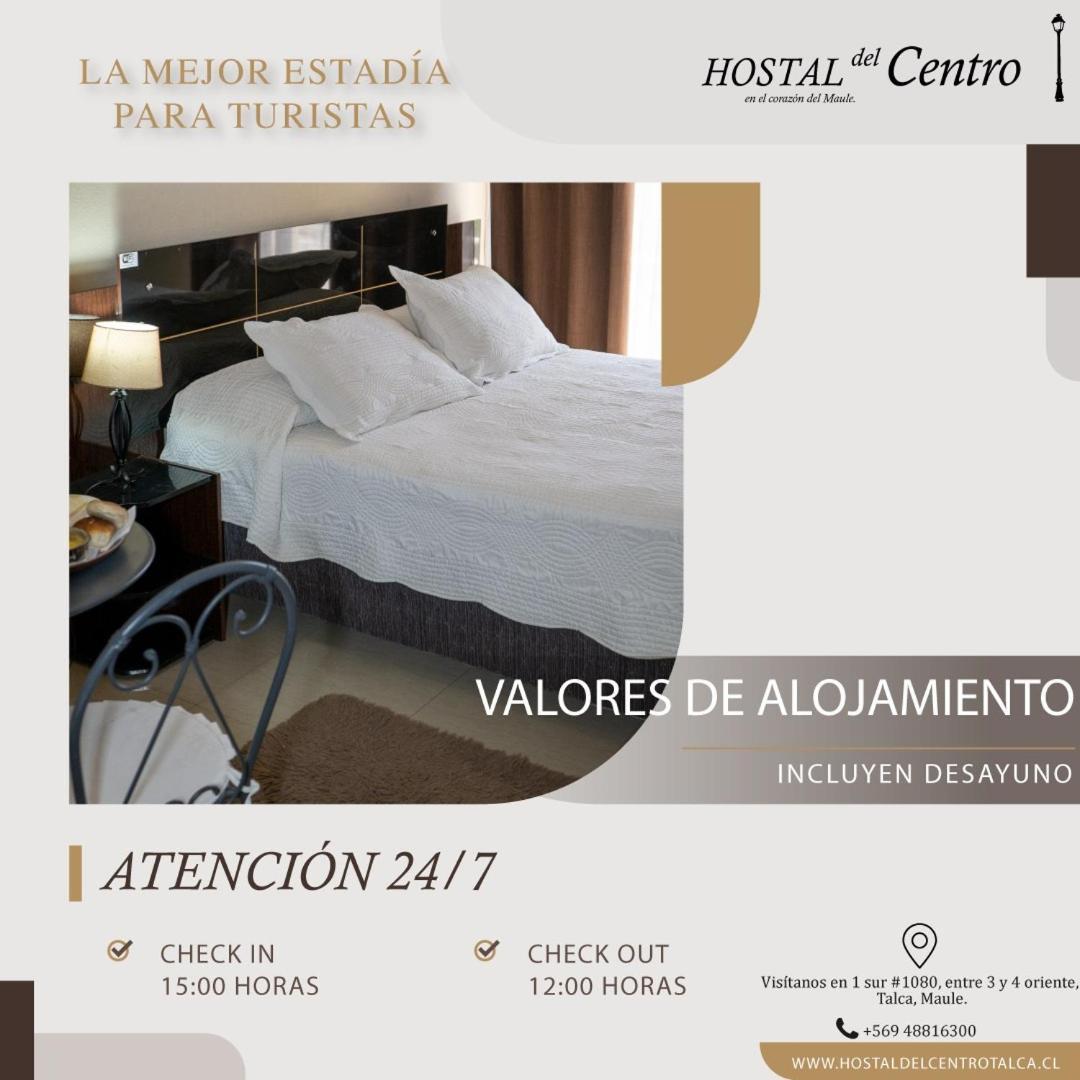 Hostal Del Centro Talca Талька Экстерьер фото